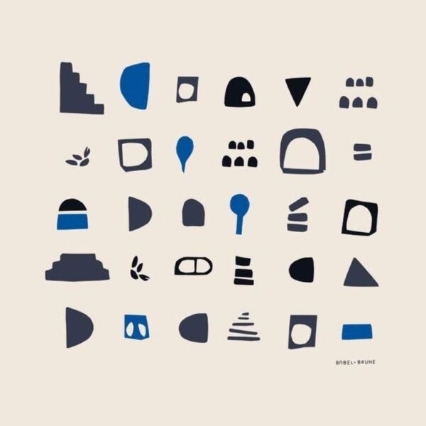Casadeco Gallery Hieroglyphs By Babel Brune GLRY 86312 68 27