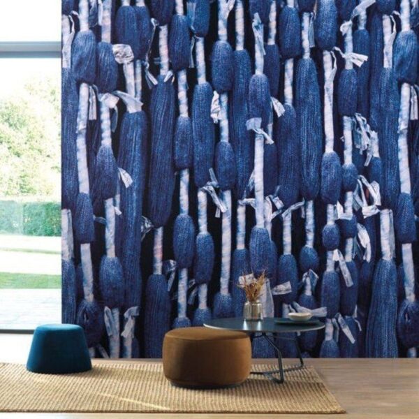 Casadeco Ginkgo Indigo GINK 8627 65 74 - Image 2