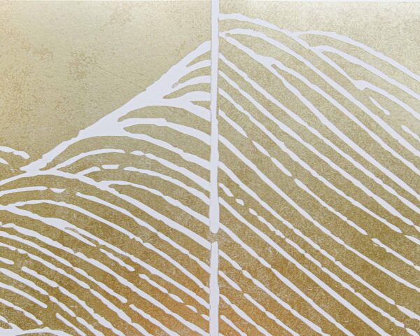 Coordonné Random Metallics Waves - Extra Gold - Image 3