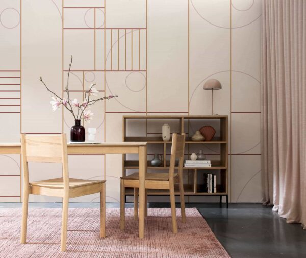 Coordonné Aracne Modular Linen - Peony - Image 3