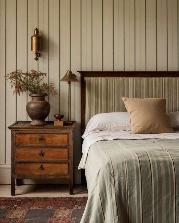 Coordonné Victorian Lineal - Green - Image 2