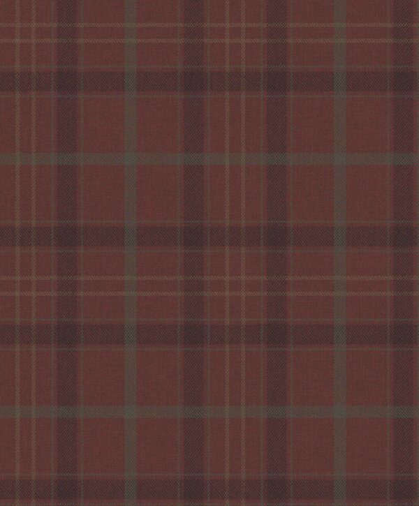 Coordonné Tartan Check - Burgundy