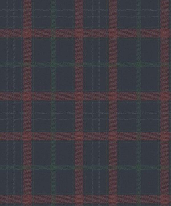 Coordonné Tartan Check - Cobalt