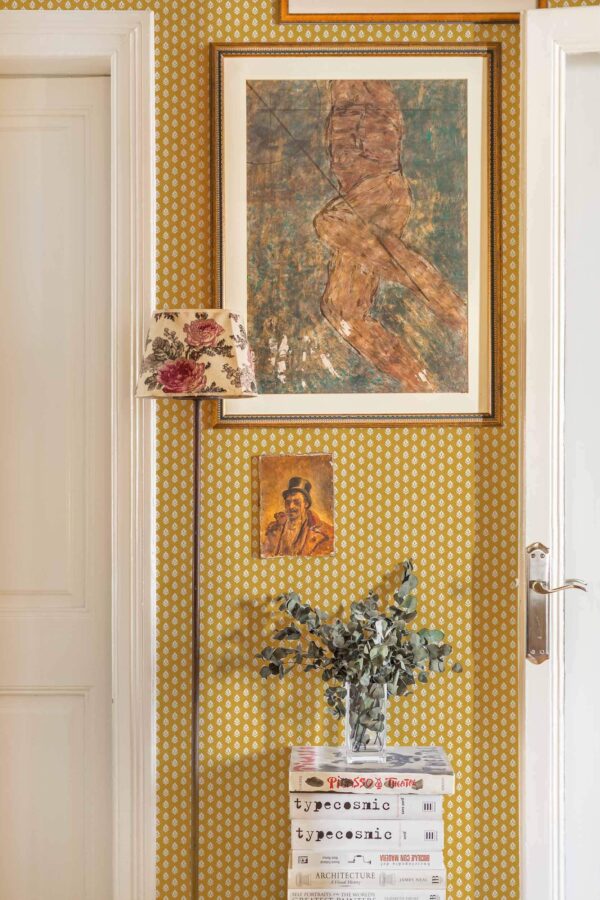 Coordonné Victorian Clover - Mustard - Image 2