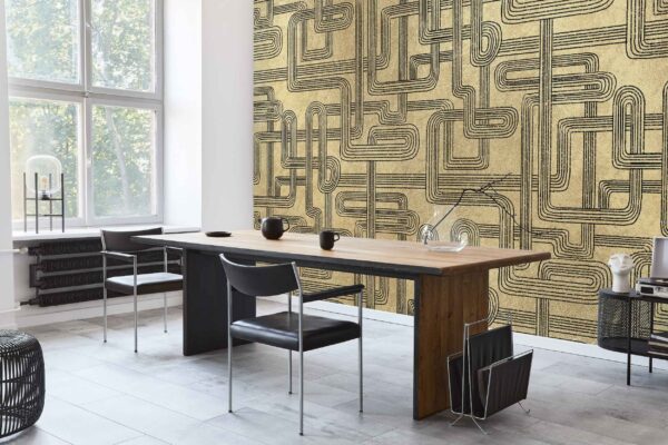 Coordonné Random Metallics Gatsby - Gold - Image 2