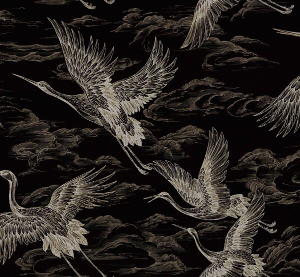 Coordonné Forbidden City Imperial Ibis - Onyx
