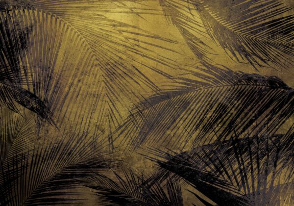 Coordonné Random Metallics Palms - Extra Gold