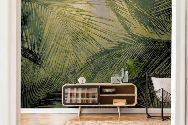 Coordonné Random Metallics Palms - Silver - Image 2