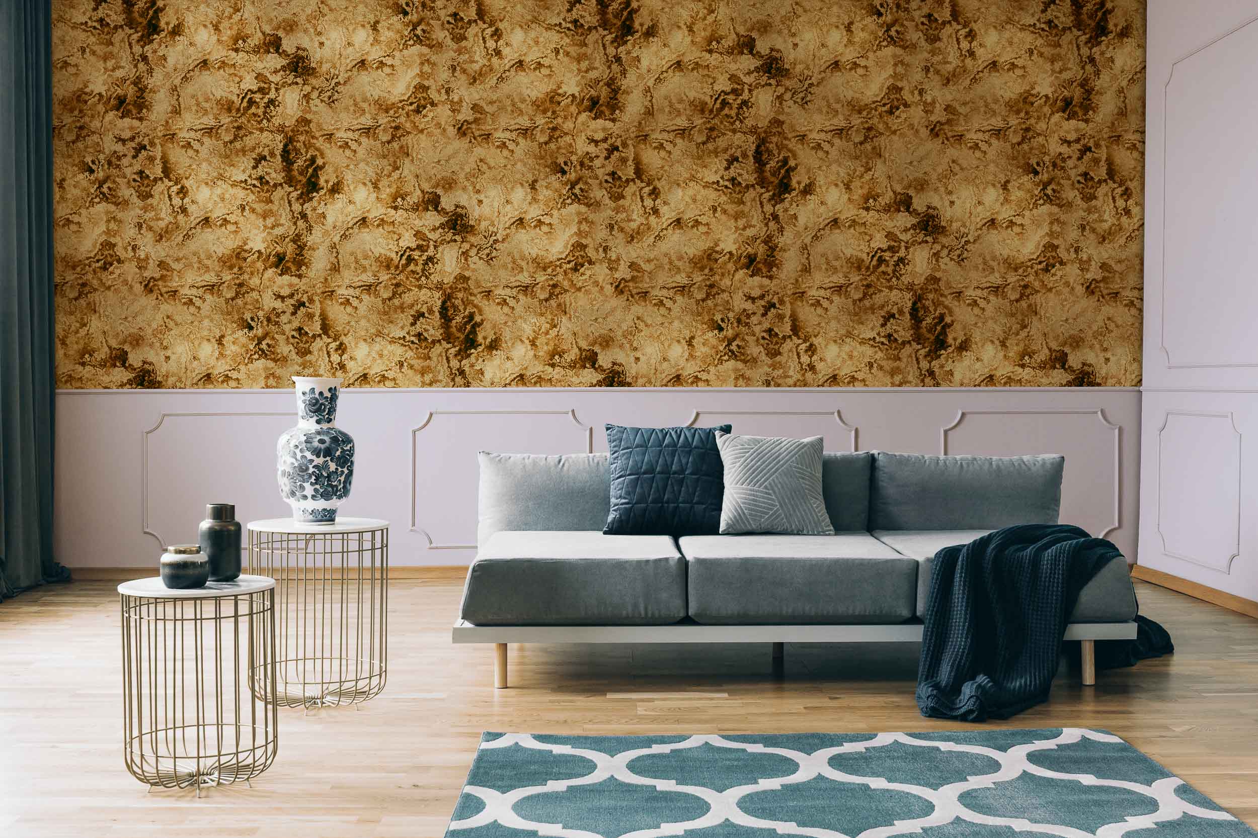 Coordonné Random Metallics Star Colission - Extra Gold - Image 2