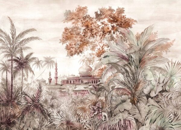 Coordonné Aracne Taj Mahal Silk - Autum