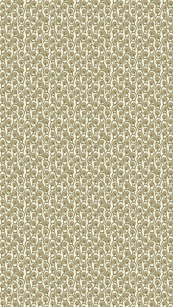 Josephine Munsey Roll I -Geranium Stripe Wallpaper - Trixie - Cromwell Stone - Ruscombe White - Image 2