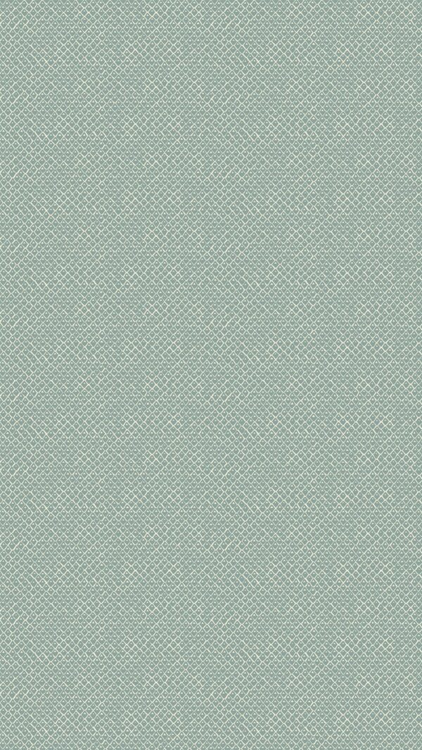 Josephine Munsey Roll I - Pineapple Squares Wallpaper - Osney Blue - Salt Ridge - Image 2