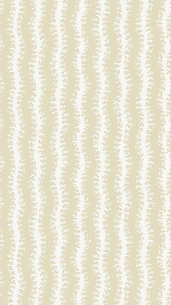 Josephine Munsey Roll I - Elkhorn Stripe - Maitland Green - Ceiling White - Image 3