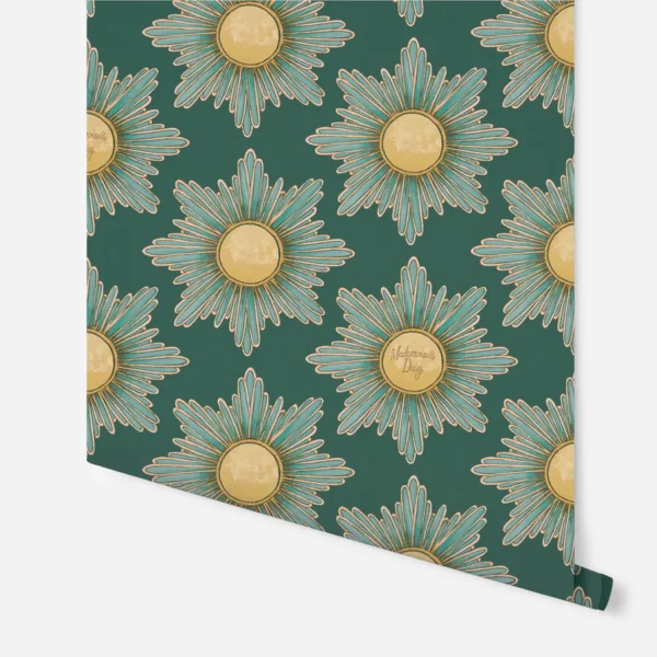 Chateau by Angel Strawbridge  - Mademoiselle Daisy Wallpaper - Image 2