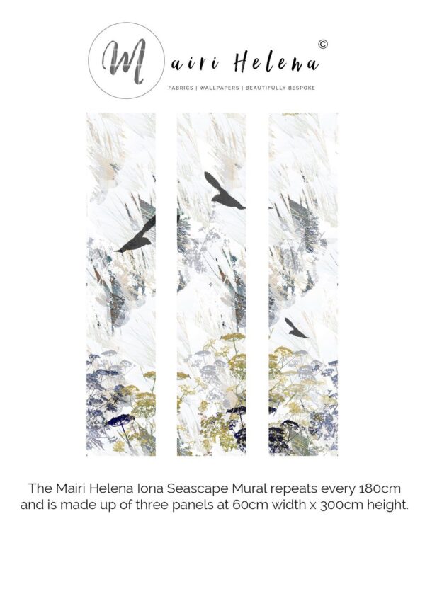 Mairi Helena Mural - Iona Seascape - Image 3