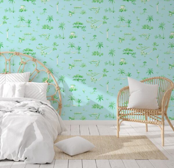 Emily Baker Studio Everglade Ave - Seafoam - Image 2