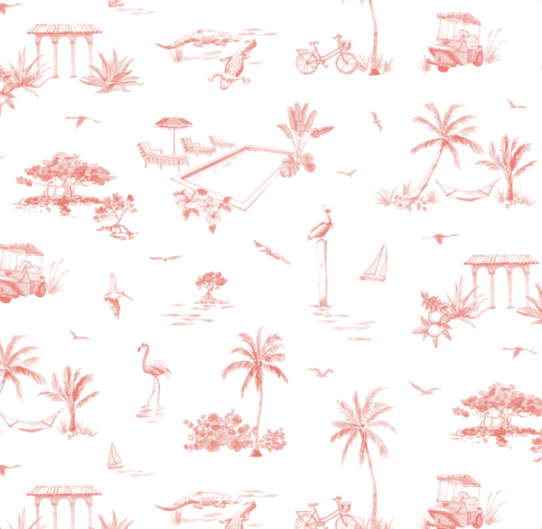 Emily Baker Studio Everglade Ave wallpaper
