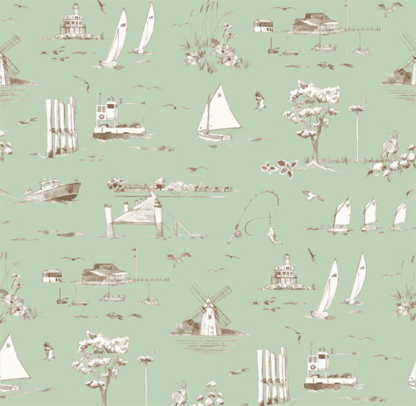 Emily Baker Studio Silver Beach - Sage