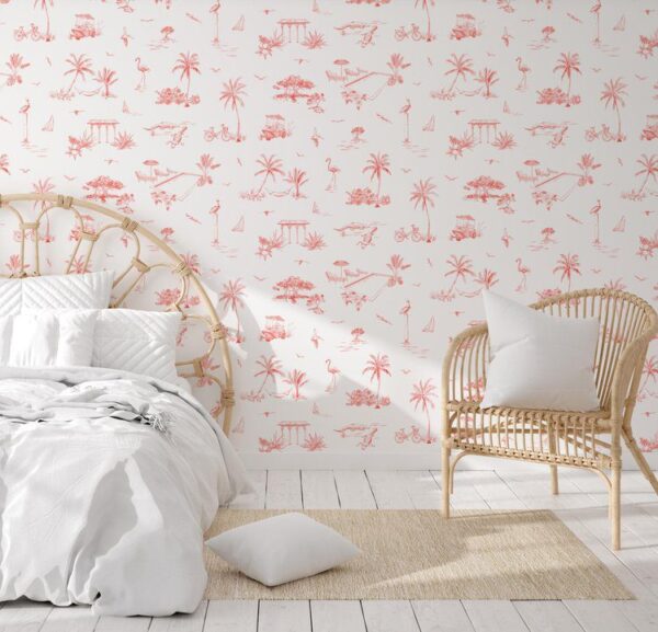 Emily Baker Studio Everglade Ave - Coral - Image 2