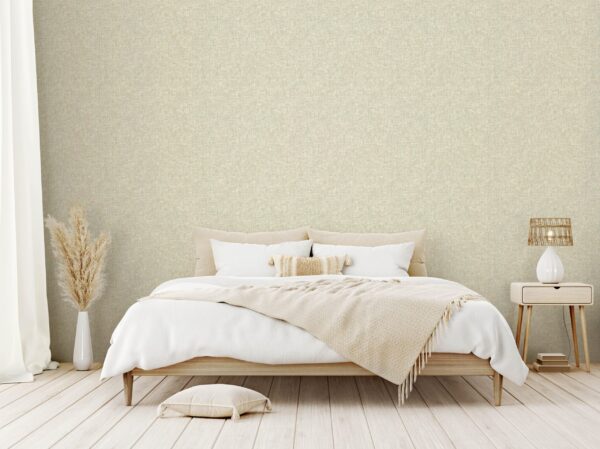Esselle Home - Artisan Weave Neutral/Citrus Wallpaper - Image 5