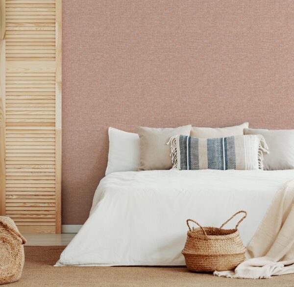 Esselle Home - Artisan Weave Warm Spice Wallpaper - Image 6