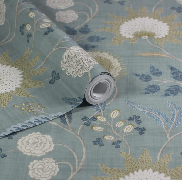 Esselle Home - Fable Trail Seafoam Wallpaper - Image 11