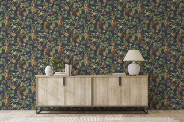 Esselle Home - Tropic House Navy Wallpaper - Image 2