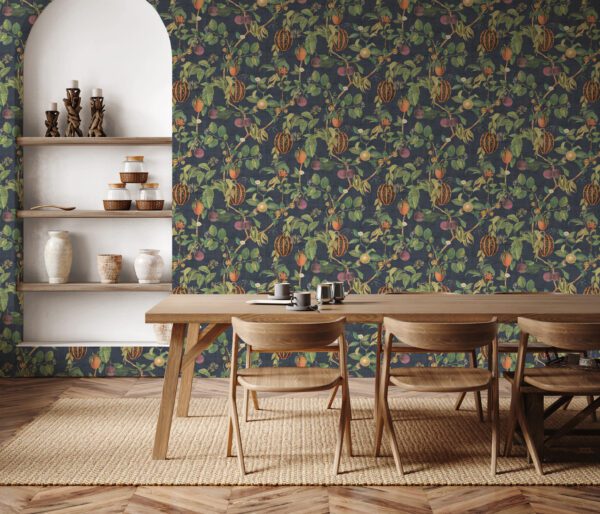 Esselle Home - Tropic House Navy Wallpaper - Image 10