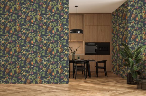 Esselle Home - Tropic House Navy Wallpaper - Image 13
