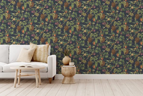 Esselle Home - Tropic House Navy Wallpaper - Image 11