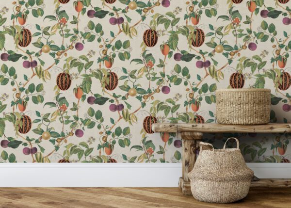 Esselle Home - Tropic House Parchment/Green Wallpaper - Image 14