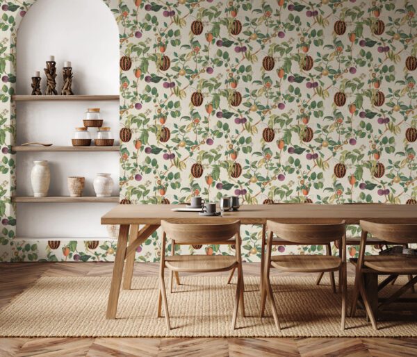 Esselle Home - Tropic House Parchment/Green Wallpaper - Image 8