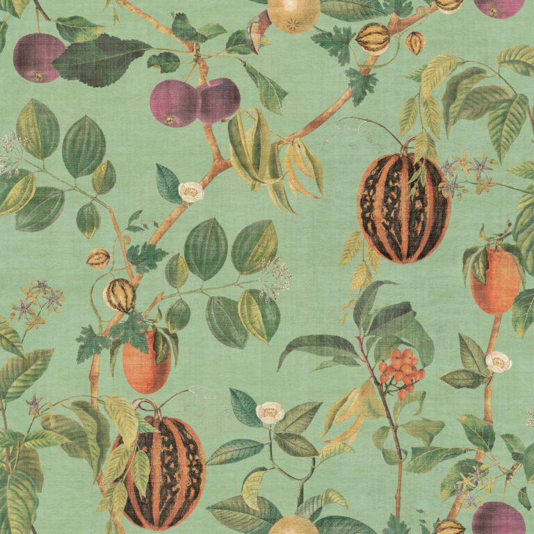 Tropic House Sage Wallpaper