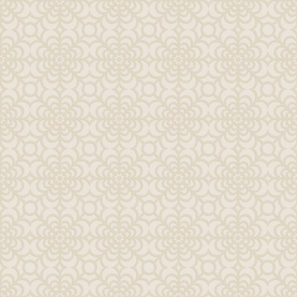 Close-up of floral pattern on Esselle Home Soft Blue Wallpaper