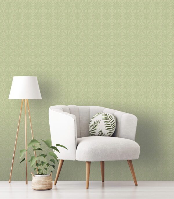Esselle Home RHS - Dandy Floral Sage Wallpaper - Image 2