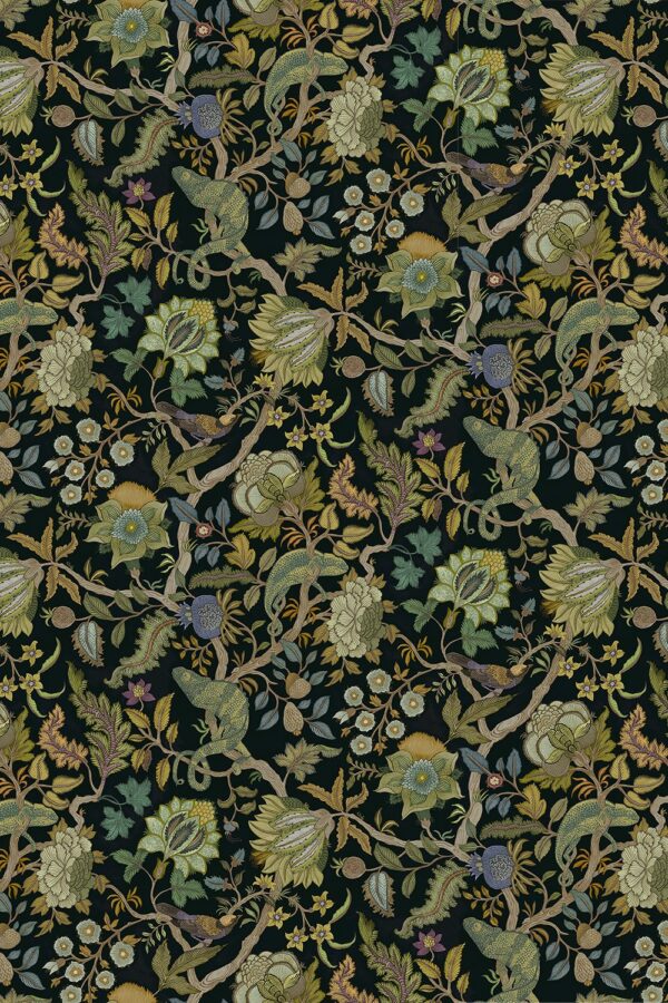 Josephine Munsey Portfolio 2 Chameleon Trail Black & Green - Image 2