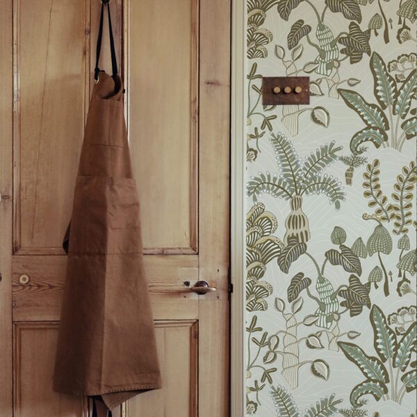 Josephine Munsey Portfolio 1 - Woodland Floor Wallpaper - Soft Olive - Image 3