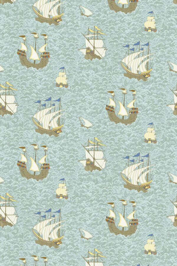 Josephine Munsey Juniper Ships Light Blue - Image 3
