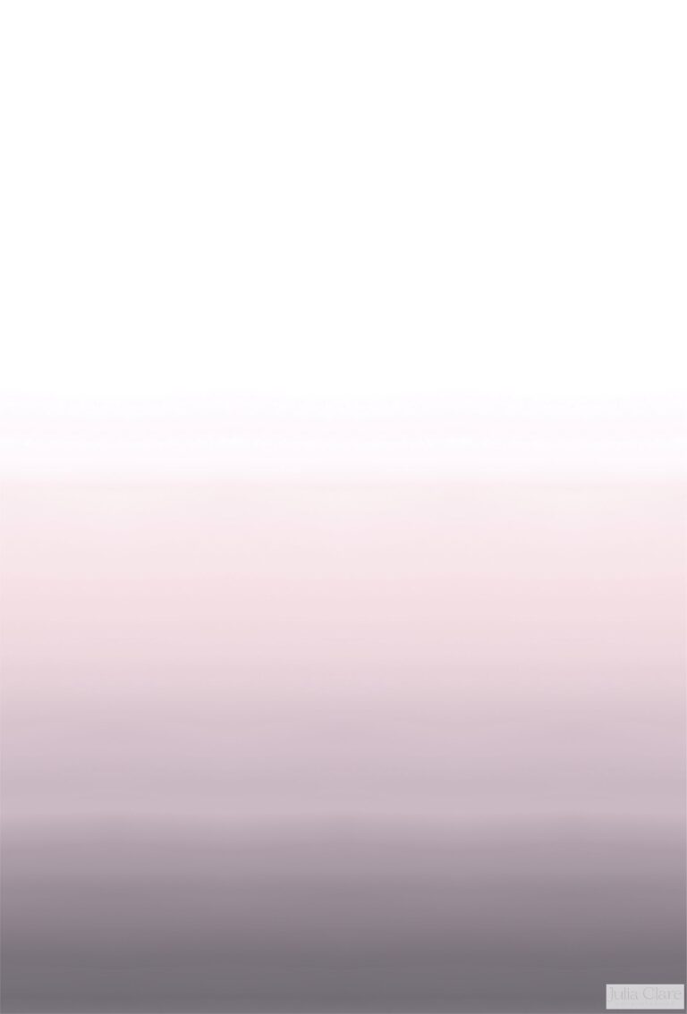 Ionian Horizon in Rose in Rose Mural wallpaper with painterly horizon design, soft muted tones, and 3 panels per roll (3x70cm width, 310cm length)