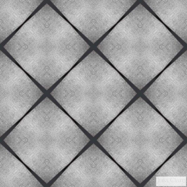 Julia Clare Gaia - Stone Trellis Silver & Black