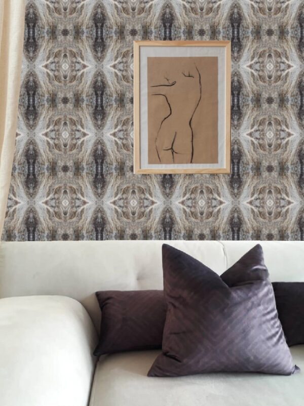 Julia Clare Gaia - Urban Sandstone Charcoal & Taupe - Image 2