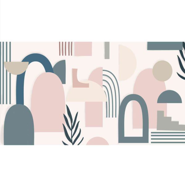 Wall Dreamer Panoramic Wallpaper Arches Pastel - Blue WAD0120-4 - Image 2