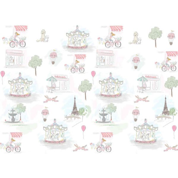 Wall Dreamer Panoramic Wallpaper Vie Parisienne WAD0150 - Image 2