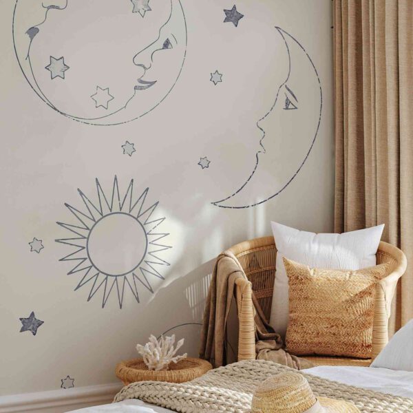 Wall Dreamer Panoramic wallpaper Astro visages WAD0171 - Image 6
