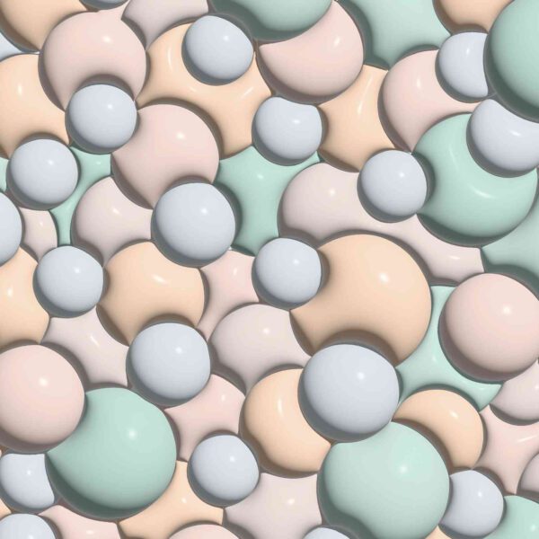 Wall Dreamer Panoramic wallpaper Bubbles WAD0216