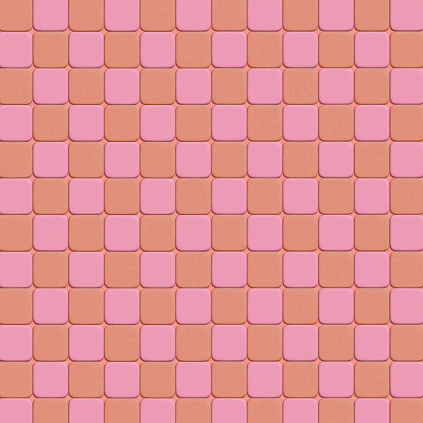 Wall Dreamer Panoramic wallpaper Damier Duo Rose WAD0214-1