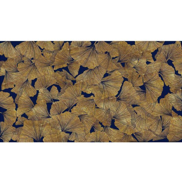 Wall Dreamer Panoramic wallpaper Ginkgo Gold Navy WAD0217-1 - Image 2