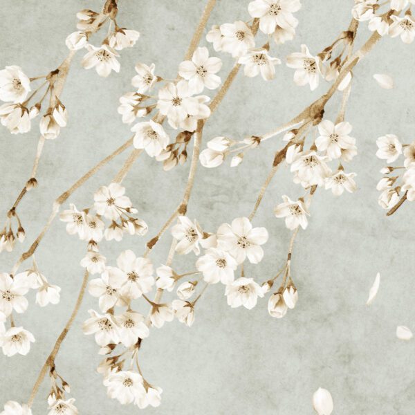 Wall Dreamer Panoramic wallpaper Magnolia Vert WAD0236-3