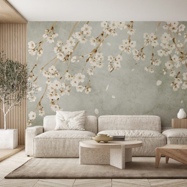 Wall Dreamer Panoramic wallpaper Magnolia Vert WAD0236-3 - Image 3