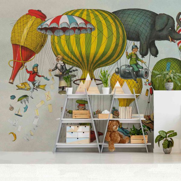 Wall Dreamer Panoramic Wallpaper Sky Circus WAD0093 - Image 4